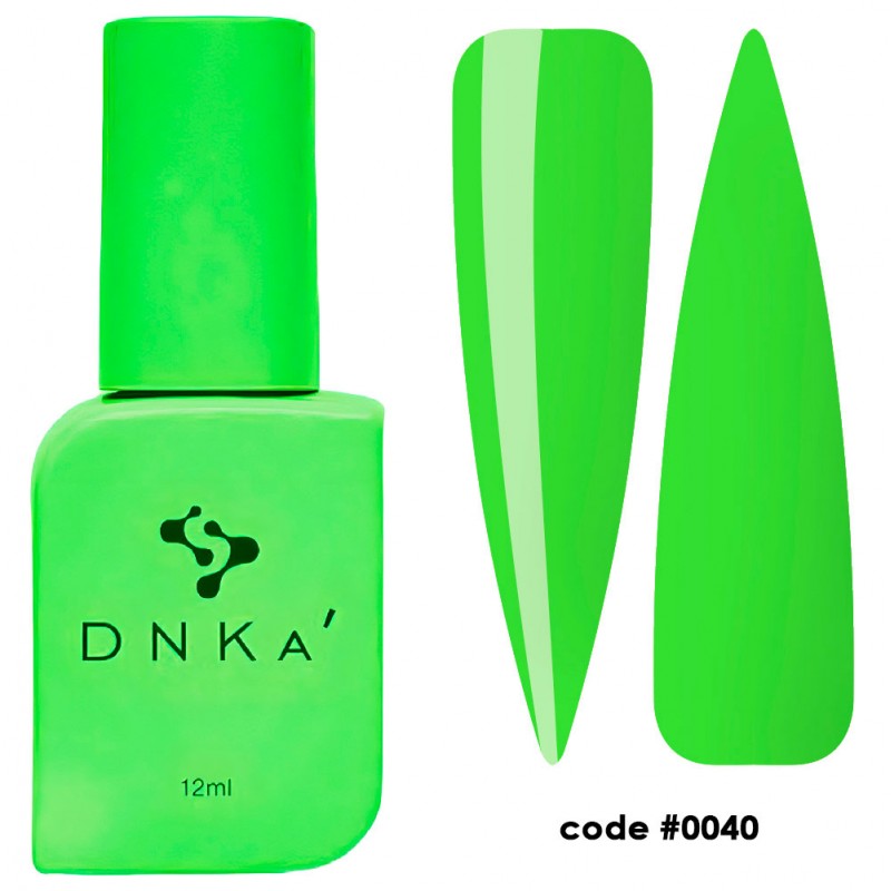 Акригель DNKa Liquid Acrygel 0040 BALI салатовый неоновый, 12мл