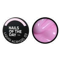 Жидкий акригель NAILSOFTHEDAY Liquid Acrygel 03, 15 мл