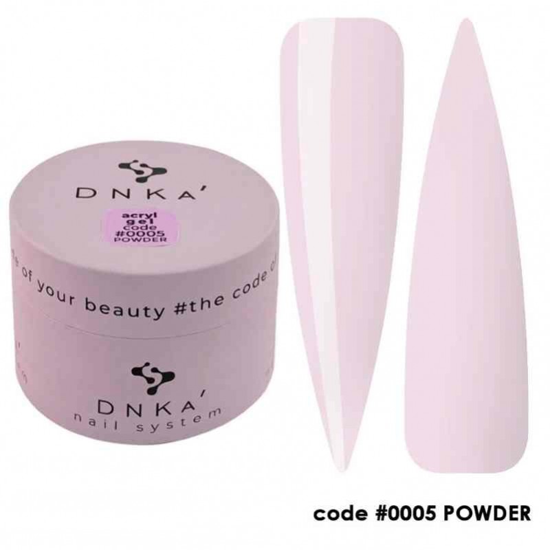 Акрил гель для ногтей DNKa 0005 POWDER 30мл