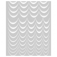 Френч слайдер для ногтей, белый