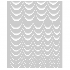 Френч слайдер для ногтей, белый