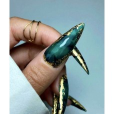 Фольга жатая сусальное золото для ногтей Фольга жатая сусальное золото для ногтей