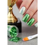 Брокат для дизайна ногтей светло зелёный №В-14