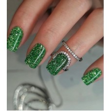 Глиттер (блёстка) зелёный GG 0,2 мм
