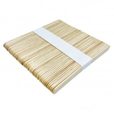 Узкий шпатель деревянный 114х10мм, 50шт.