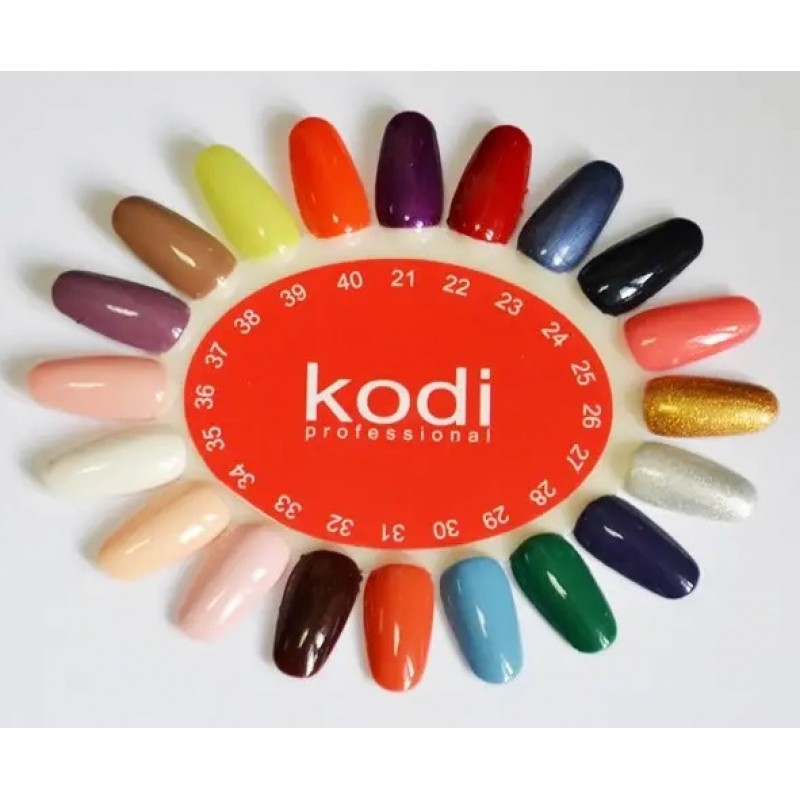 Гель краска Kodi 021 фиолетовый перламутровый, 4мл