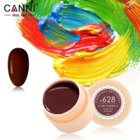 Гель-краска Canni 628 бордово-коричневая