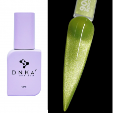 Гель лак кошачий глаз Cats Eye DNKA №0006 салатовый, 12 мл