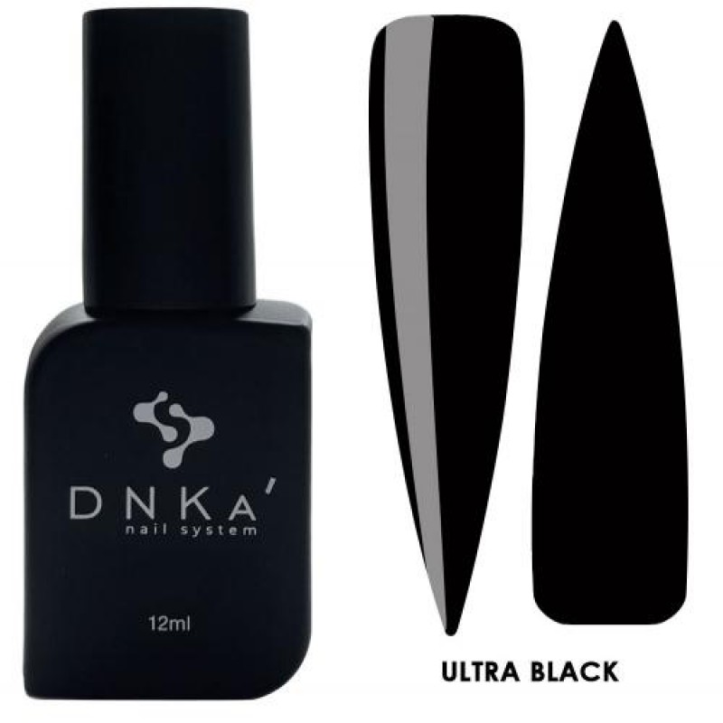 Ультра черный гель лак DNKa Ultra Black 12 мл