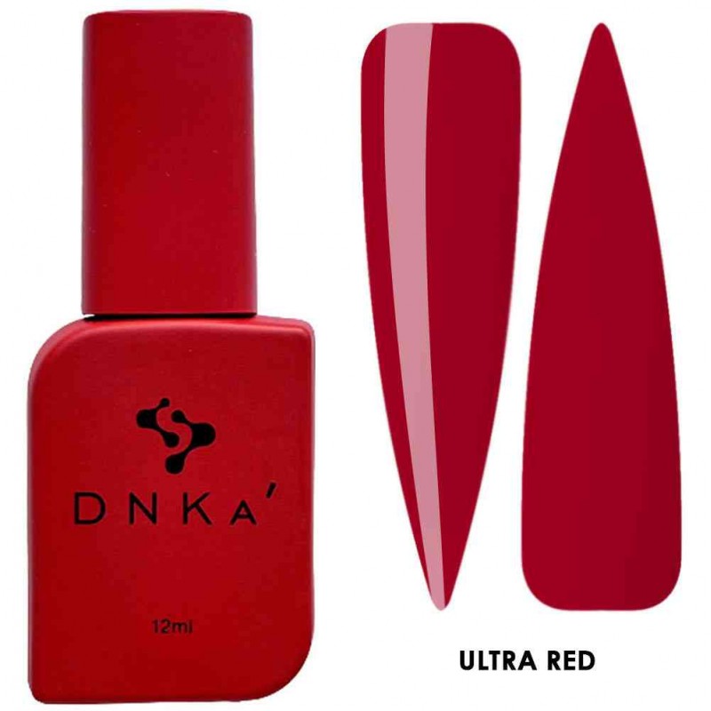 Ультра красный гель лак DNKa Ultra Red 12 мл