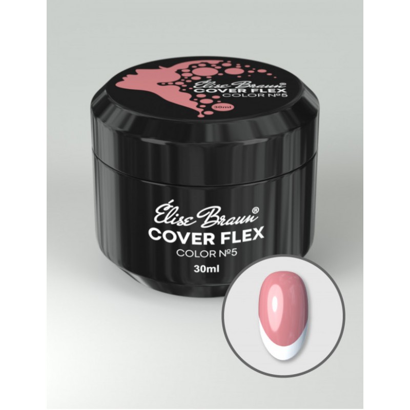 Камуфлирующая база Elise Braun COVER BASE FLEX №5, 30 мл 