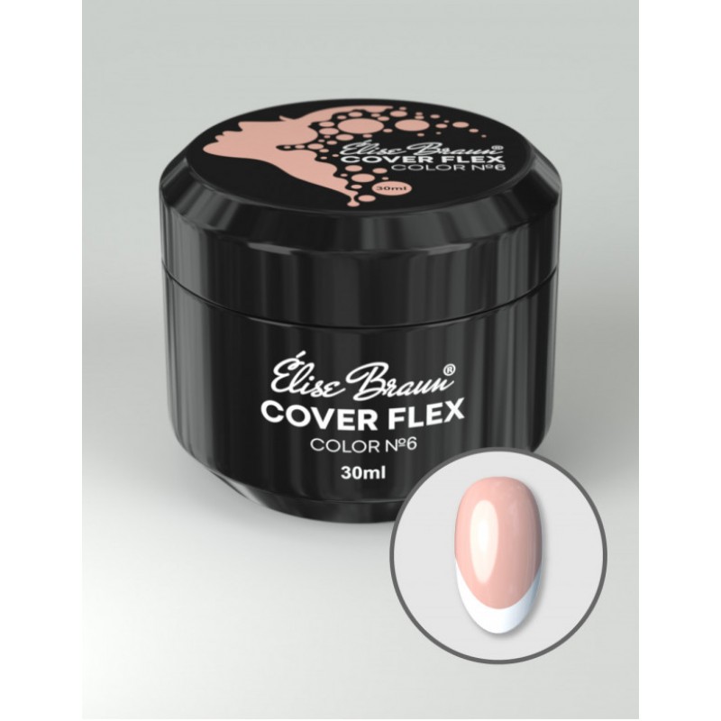 Камуфлирующая база Elise Braun COVER BASE FLEX №6, 30 мл 