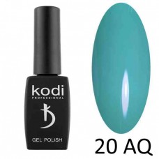 Гель лак Kodi № 20 AQ Aquamarine, (AQ) 8мл