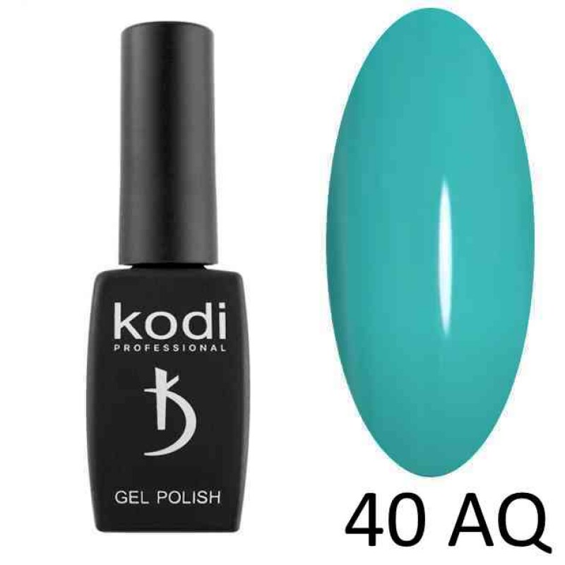 Гель лак Kodi №40 AQ Aquamarine (AQ) 8мл