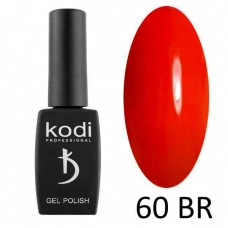 Гель лак Kodi 60BR (коралловый неоновый) BRIGHT 8мл.