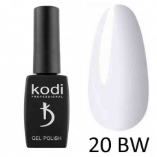Гель лак Kodi №20BW белый BLACK & WHITE 8мл.