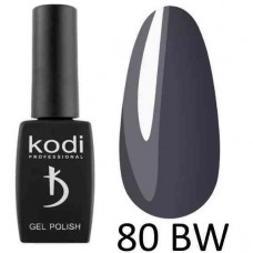 Гель лак Kodi 80BW холодный серый BLACK & WHITE 8 мл.