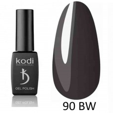 Гель лак Kodi 90BW темно серый BLACK & WHITE 8 мл.