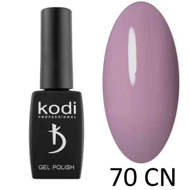 Гель лак Kodi №70CN лилово розовый CAPUCCINO (CN) 8мл.