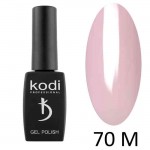 Гель лак Kodi №70 M бежево розовый MILK (M) 8мл