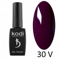 Гель лак Kodi 30 V (смородиновый мус) Violet 8 мл