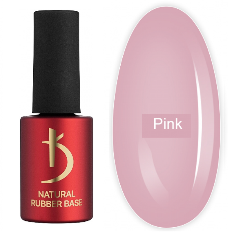 Камуфлирующая база PINK Natural Rubber Base 15 мл Kodi
