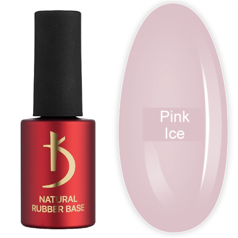 Камуфлирующая база Natural Pink Ice Rubber Base 15 мл Kodi