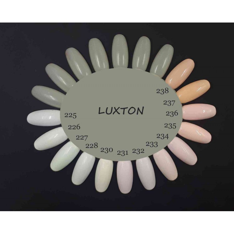 Гель лак Luxton 232, 10мл, фиолетовый выбеленный