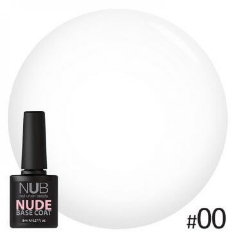 База для гель лака прозрачная NUB Nude Base №00, 8мл