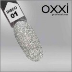 Светоотражающий гель лак OXXI Disco 01 (серебро), 10 мл 