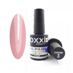 База камуфлирующая для гель лака розовая Cover Rubber Base №3 OXXI 10мл.