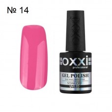 Гель лак OXXI № 014 розовый, эмаль 10 мл.