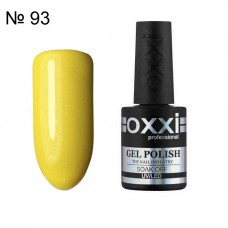 Гель лак OXXI № 093 желтый, эмаль, 10 мл.