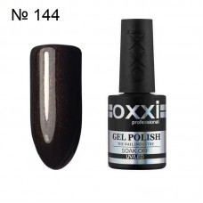 Гель лак OXXI № 144 шоколад с микроблеском, 10 мл.