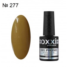 Гель лак OXXI №277 горчичный, эмаль, 10 мл.