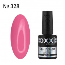 Гель лак OXXI №328 ярко розовый, 10мл.
