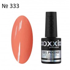 Гель лак OXXI №333 персиковый яркий, 10мл.