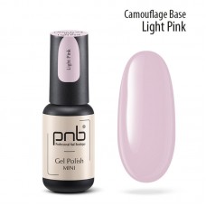 Камуфлирующая база PNB light pink светло розовая, 4мл