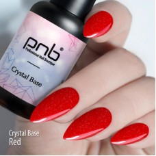 Светоотражающая красная база PNB Crystal Red Base, 8мл