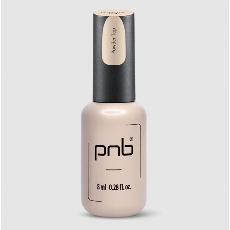 Закрепитель для гель-лака "Кашемир" UV/LED Powder Top Coat, PNB 8 мл