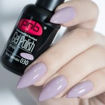 Гель-лак PNB лавандовый с микроблеском 8 мл Rosy Lavender 030