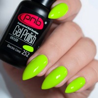 Гель-лак PNB Electric Lime лайм, 8 мл, 252