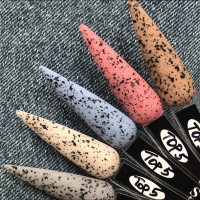 Топ с черными хлопьями SAGA 005, 8мл