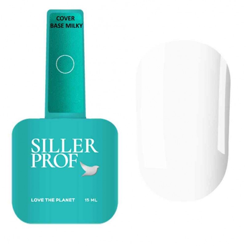 База молочная камуфлирующая Milky COVER BASE SILLER, 15 мл