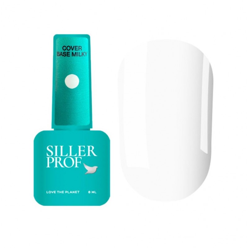 База молочная камуфлирующая Milky COVER BASE SILLER, 8 мл