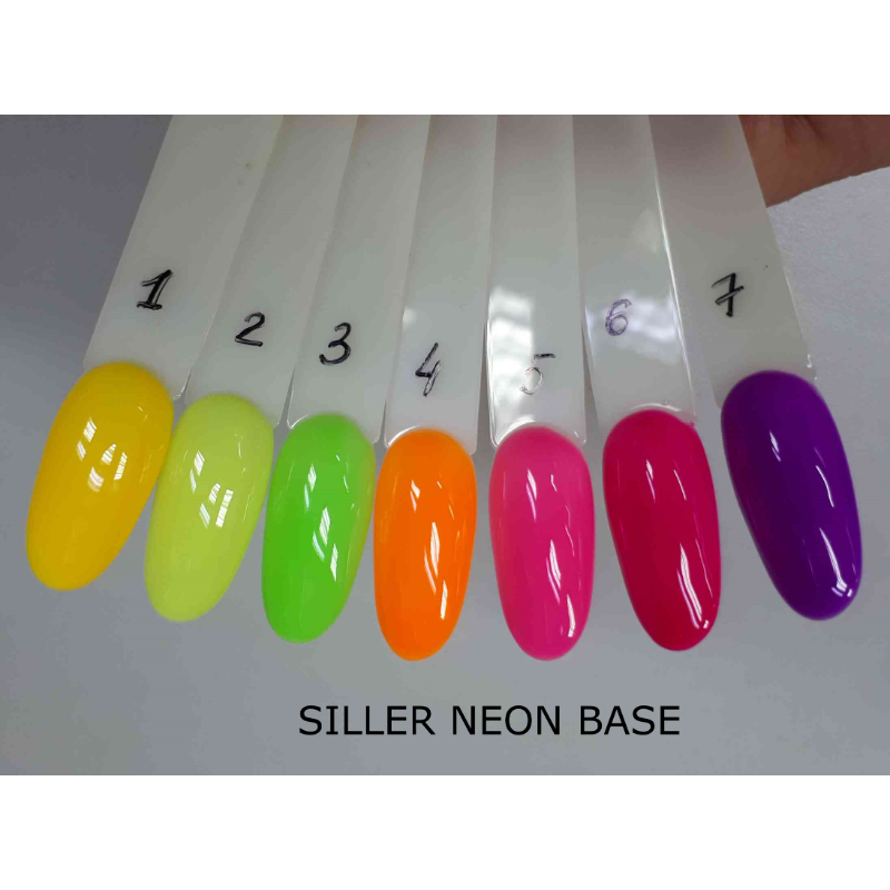 Неоновая база SILLER Neon Base №007 фиолетовая, 8мл
