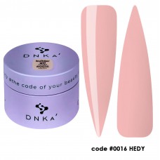 Гель для наращивания DNKA №0016 HEDY BUILDER GEL натурально бежевый, 30 мл