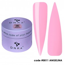 Гель для наращивания DNKA №0011 ANGELINA BUILDER GEL розовый, 30 мл