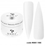 Гель для наращивания DNKA №0001 Vibe прозрачный BUILDER GEL, 30 мл