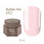 Гель для наращивания  №002 Valeri Builder Gel, 15 мл
